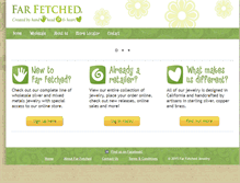 Tablet Screenshot of farfetched.com